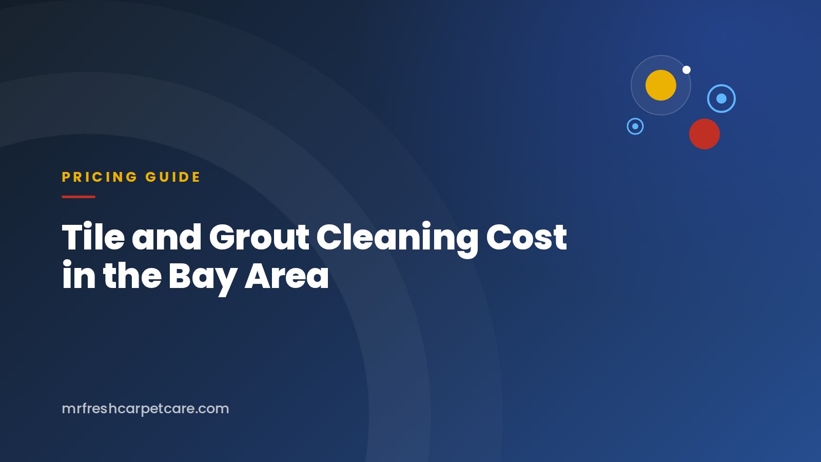 Professional tile and grout cleaning in a Bay Area kitchen